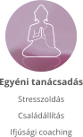 Egyéni tanácsadás StresszoldásCsaládállítás  Ifjúsági coaching